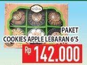 Promo Harga Parcel Hampers Cookies Apple Lebaran 6 pcs - Hypermart