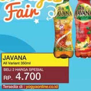 Promo Harga Javana Minuman Teh All Variants 350 ml - Yogya