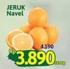 Jeruk Navel per 100 gr Diskon 7%, Harga Promo Rp3.890, Harga Normal Rp4.190