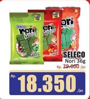 Promo Harga Seleco Crispy Seaweed 36 gr - Hari Hari