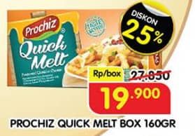 Promo Harga Prochiz Quick Melt 160 gr - Superindo