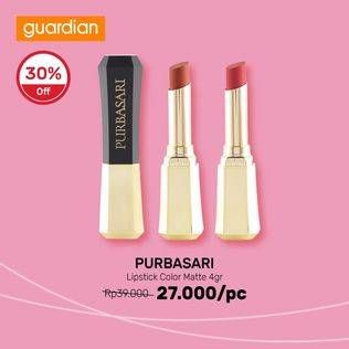 Promo Harga PURBASARI Lipstick Color Matte 4 gr - Guardian