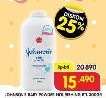 Promo Harga JOHNSONS Baby Powder Reguler 300 gr - Superindo