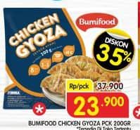 Promo Harga Bumifood Chicken Gyoza 200 gr - Superindo