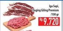 Promo Harga Iga Sapi, Daging Giling Premium  - Hypermart