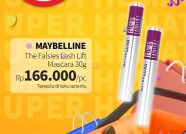 Promo Harga Maybelline The Falsies Lash Lift Waterproof Mascara 30 gr - Guardian