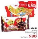 Promo Harga ASIA HATARI Malkist Crackers Chocolate, Peanut 120 gr - Lotte Grosir