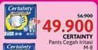 Promo Harga Certainty Adult Diapers Pants M8 8 pcs - Alfamidi