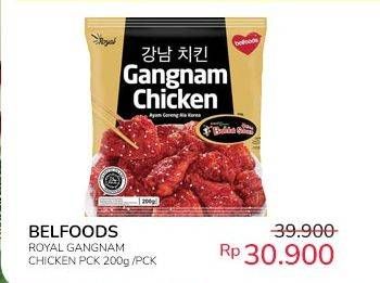 Promo Harga Belfoods Royal Ayam Goreng Ala Korea Gangnam Chicken 200 gr - Indomaret