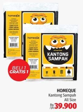 Promo Harga Homeque Kantong Sampah All Variants  - LotteMart