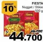 Promo Harga FIESTA Fiesta Stikie / Chicken Nugget 500 gr - Giant