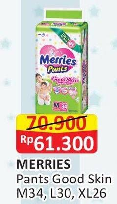 Promo Harga Merries Pants Good Skin M34, L30, XL26  - Alfamart