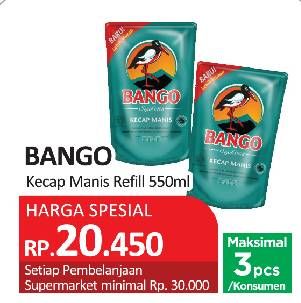 Promo Harga BANGO Kecap Manis 550 ml - Yogya