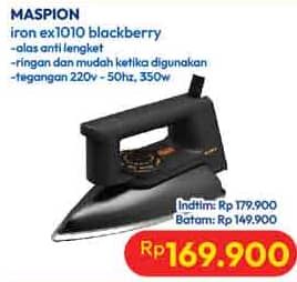 Promo Harga Maspion EX 1010 Blackberry  - Hypermart