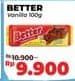 Promo Harga Roma Better Sandwich Vanilla Cream per 4 pcs 22 gr - Alfamidi