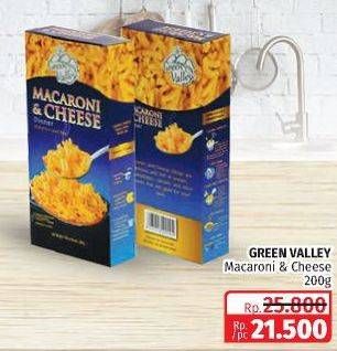 Promo Harga Green Valley Macaroni & Cheese 200 gr - Lotte Grosir