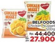 Promo Harga Belfoods Nugget Chicken Nugget 500 gr - LotteMart
