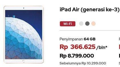 Promo Harga APPLE iPad Air 3  - iBox