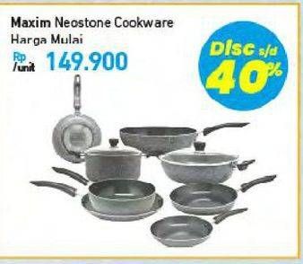 Promo Harga MAXIM Neostone Enhanced Ceramic Nonstick  - Carrefour