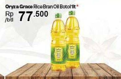 Promo Harga ORYZA Grace Rice Bran Oil 1 ltr - Carrefour