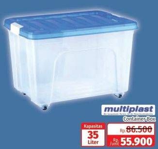 Promo Harga MULTIPLAST Container Estilo 35000 ml - Lotte Grosir