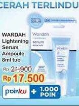 Promo Harga Wardah Lightening Serum Ampoule 8 ml - Indomaret