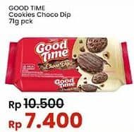 Promo Harga Good Time Cookies Chocochips Choco Dip 71 gr - Indomaret