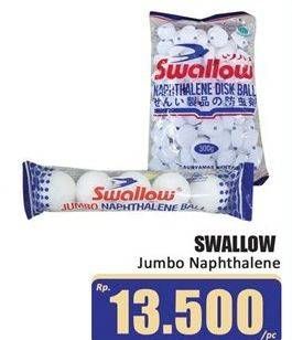 Promo Harga Swallow Jumbo Naphthalene Ball S-114 5 pcs - Hari Hari