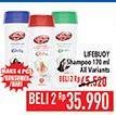 Promo Harga Lifebuoy Shampoo All Variants 170 ml - Hypermart