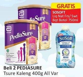 Promo Harga Pediasure Triplesure All Variants 400 gr - Alfamart