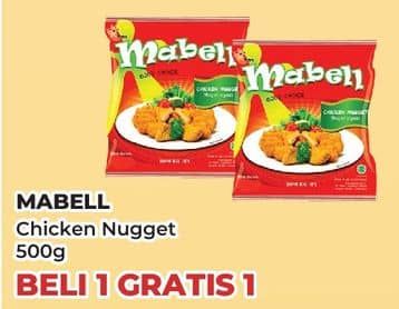 Promo Harga Mabell Nugget Ayam 500 gr - Yogya