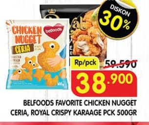 Belfoods Nugget/Royal Chicken Karage