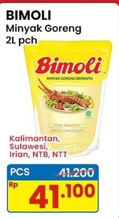 Promo Harga Bimoli Minyak Goreng 2000 ml - Indomaret
