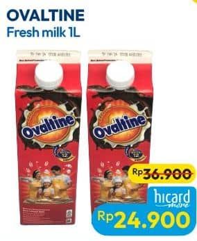Promo Harga Ovaltine Fresh Milk 1000 ml - Hypermart