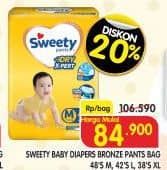 Promo Harga Sweety Bronze Pants Dry X-Pert XL38 38 pcs - Superindo