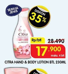 Citra Hand & Body Lotion