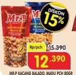 Promo Harga MR.P Peanuts Balado, Madu 80 gr - Superindo