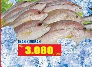 Promo Harga Ikan Kuniran per 100 gr - Hari Hari