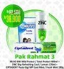 Pak Rahmat 3 (Nuvo Body Wash + Zinc Shampoo + Ciptadent Pasta Gigi)