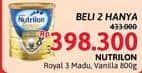 Promo Harga Nutrilon Royal 3 Susu Pertumbuhan Madu, Vanila 800 gr - Alfamidi