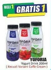 Promo Harga YOFORIA Yoghurt 200 ml - Hari Hari