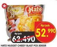 Promo Harga HATO Nugget Cheesy Blast 500 gr - Superindo