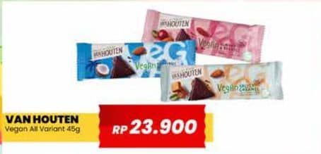 Promo Harga Van Houten Chocolate Vegan All Variants 45 gr - Yogya