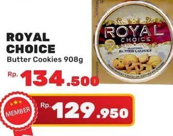 Promo Harga Danish Royal Choice Butter Cookies 908 gr - Yogya