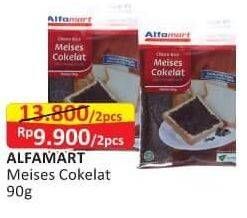 Promo Harga ALFAMART Meises Cokelat 90 gr - Alfamart