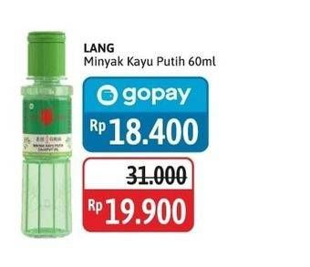 Promo Harga Cap Lang Minyak Kayu Putih 60 ml - Alfamidi