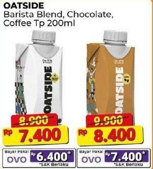 Promo Harga Oatside UHT Milk Coffee 200 ml - Alfamart