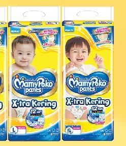 Promo Harga Mamy Poko Pants Xtra Kering M48, L42 42 pcs - Yogya