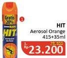 Promo Harga HIT Aerosol Orange 415 ml - Alfamidi