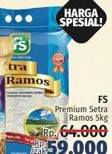 Promo Harga FS Beras Setra Ramos Premium 5000 gr - LotteMart